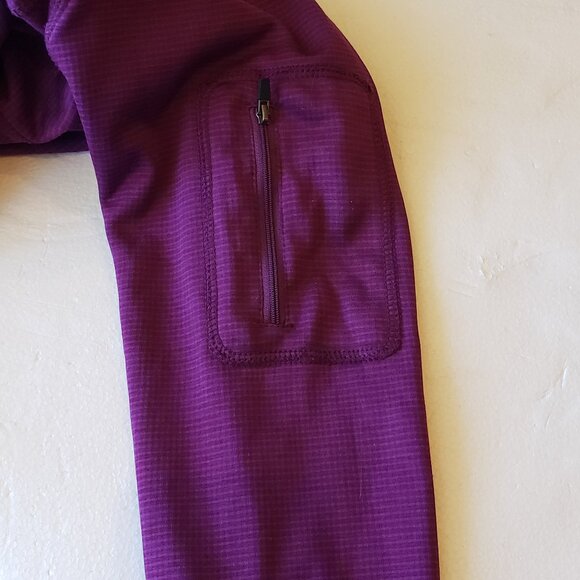 RBX Purple Hooded Athletic Active Wear Running Jacket - Picture 5 of 10